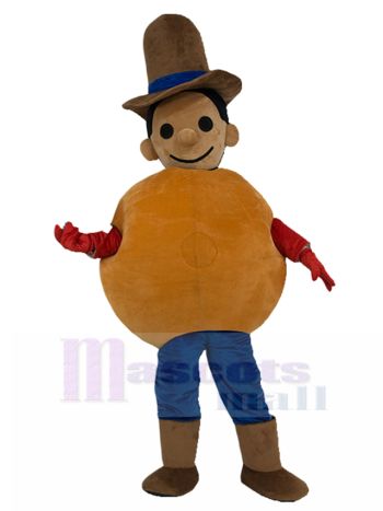 Bagel-Boy maskottchen kostüm