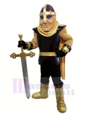Cool Uralt Krieger Maskottchen Kostüm Menschen
