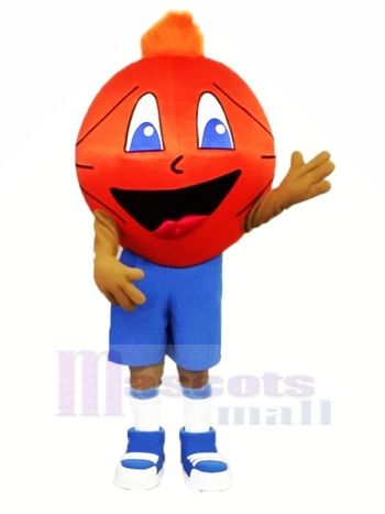 Komisch Basketball Maskottchen Kostüm Karikatur