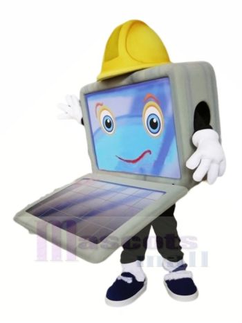 Süß Komisch Computer Maskottchen Kostüm Karikatur