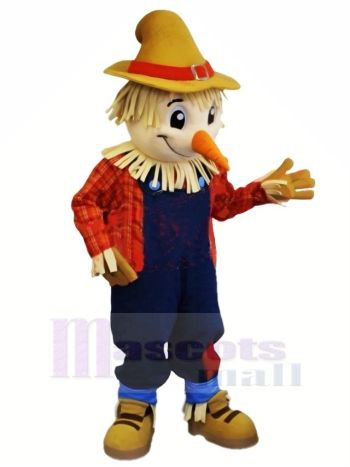 Süß Farmer Maskottchen Kostüm Karikatur