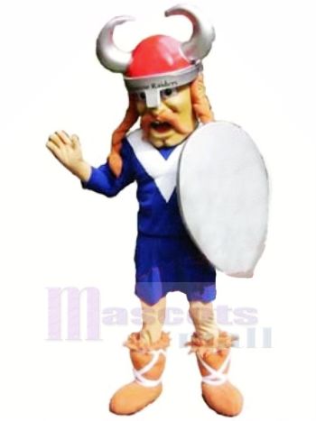 Cool Wikinger Maskottchen Kostüm Karikatur