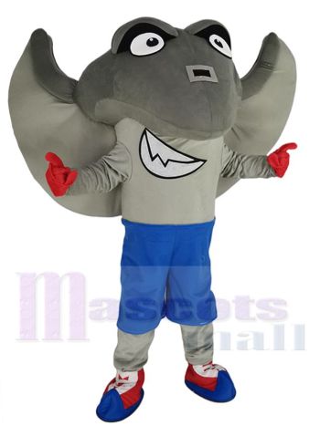 Stachelrochen maskottchen kostüm