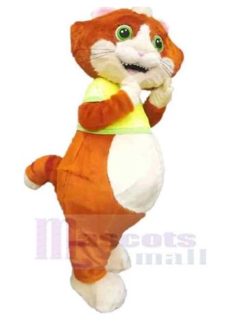 Katze maskottchen kostüm