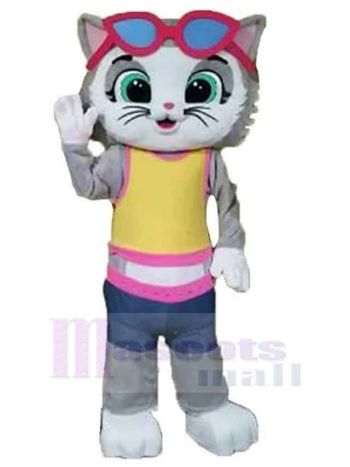 Katze maskottchen kostüm