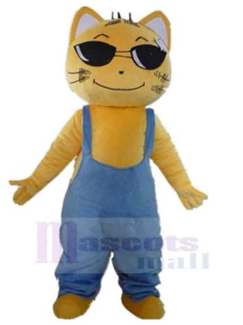 Katze maskottchen kostüm