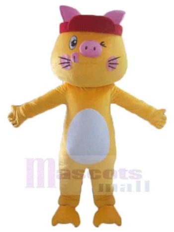 Katze maskottchen kostüm