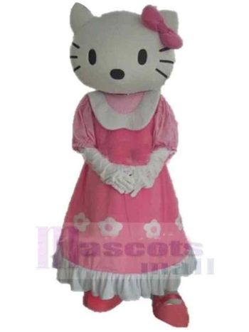 Katze maskottchen kostüm