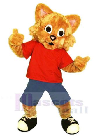 Katze maskottchen kostüm