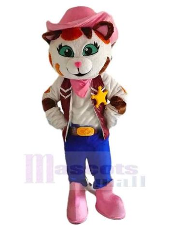 Katze maskottchen kostüm