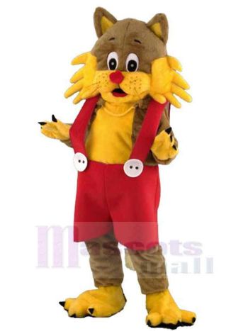 Katze maskottchen kostüm
