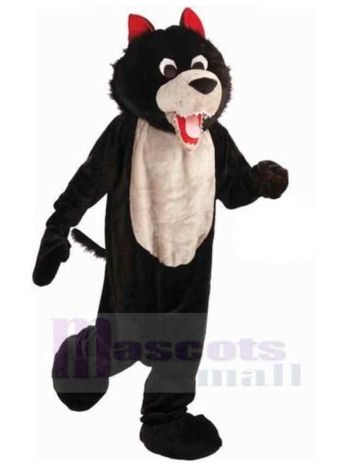 Wolf maskottchen kostüm