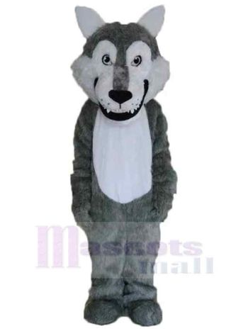 Wolf maskottchen kostüm