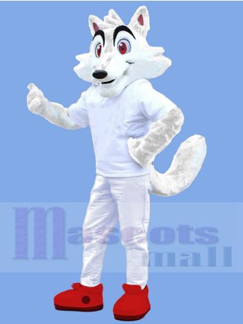 Wolf Maskottchenkostüm
