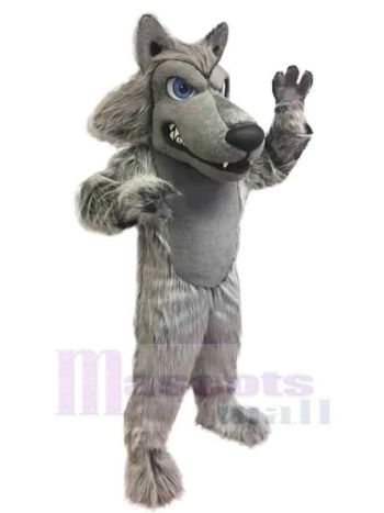 Wolf maskottchen kostüm