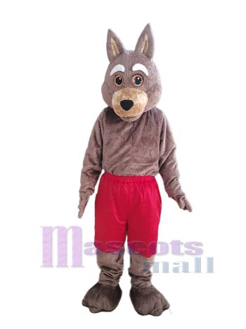Kojote maskottchen kostüm