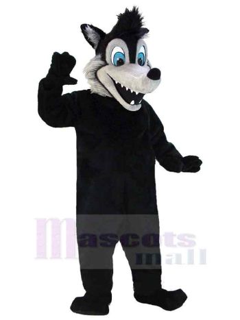 Wolf maskottchen kostüm