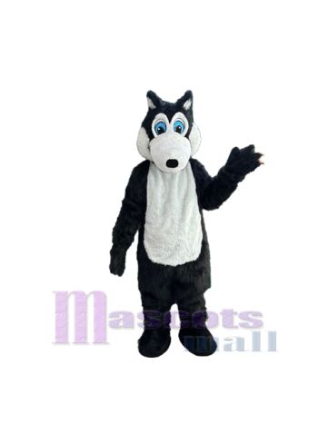 Wolf maskottchen kostüm