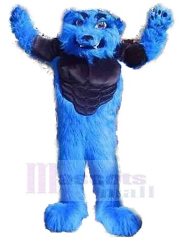 Wolf maskottchen kostüm