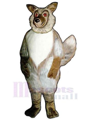Wolf maskottchen kostüm