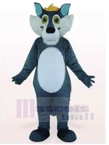 Wolf maskottchen kostüm