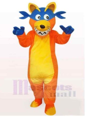 Wolf maskottchen kostüm