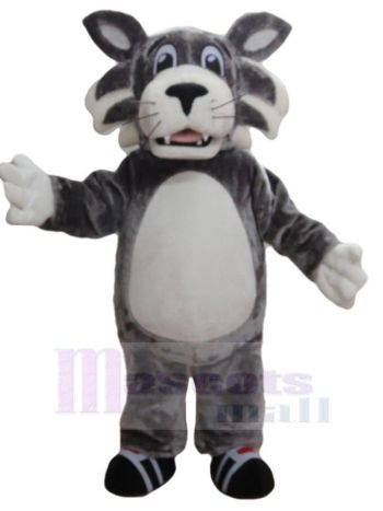 Wolf maskottchen kostüm