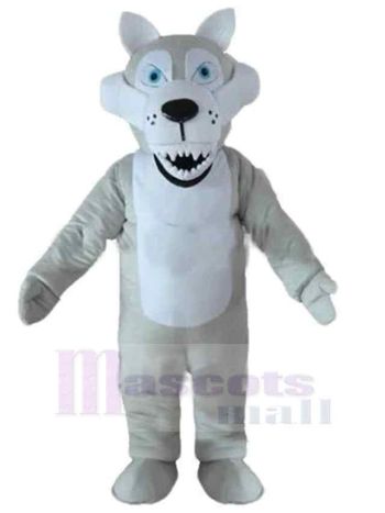 Wolf maskottchen kostüm