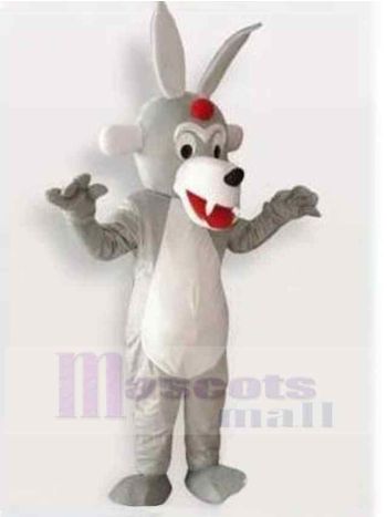 Wolf maskottchen kostüm