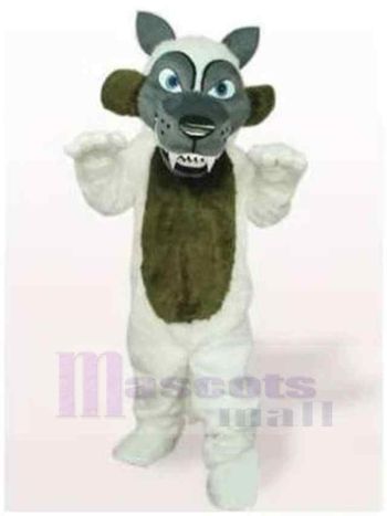Wolf maskottchen kostüm