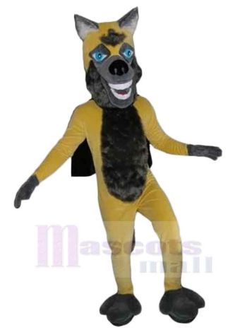 Wolf maskottchen kostüm