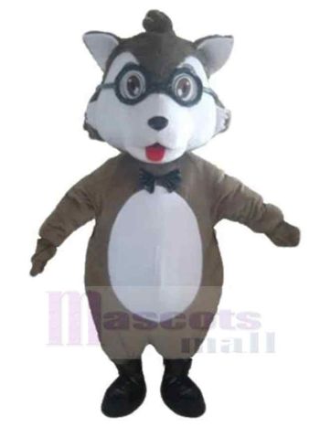 Wolf maskottchen kostüm