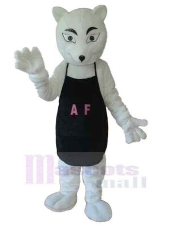 Wolf maskottchen kostüm