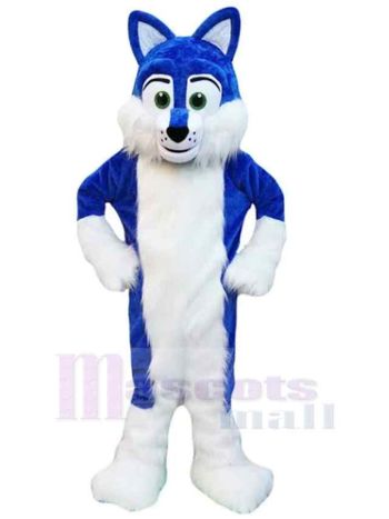 Wolf maskottchen kostüm