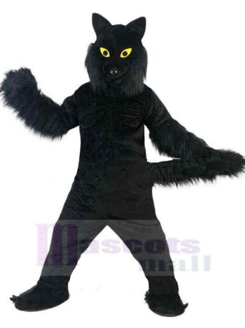 Wolf maskottchen kostüm