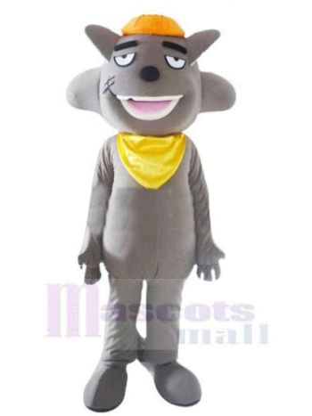 Wolf maskottchen kostüm