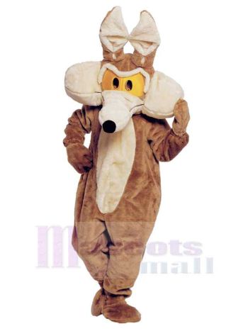 Wolf maskottchen kostüm