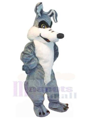 Wolf maskottchen kostüm