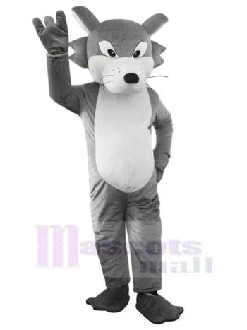 Wolf maskottchen kostüm