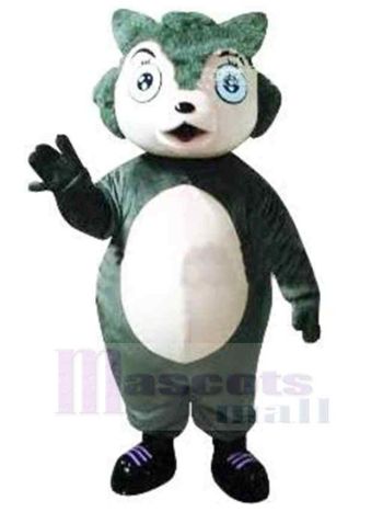 Wolf maskottchen kostüm