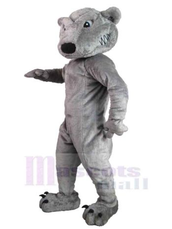 Wolf maskottchen kostüm