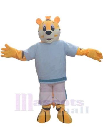 Tiger maskottchen kostüm