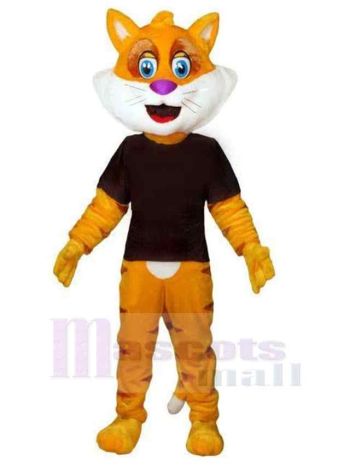 Tiger maskottchen kostüm