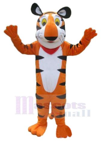 Tiger maskottchen kostüm