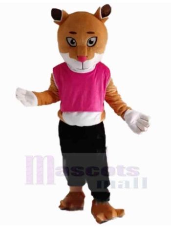 Tiger maskottchen kostüm