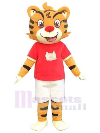 Tiger maskottchen kostüm
