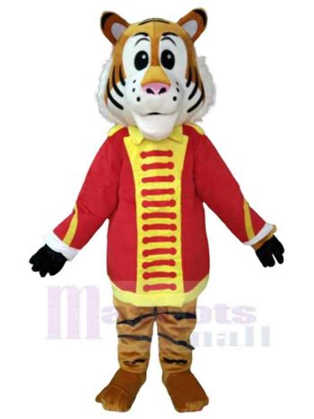 Tiger maskottchen kostüm