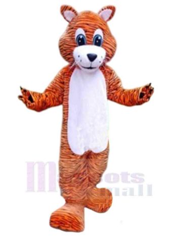 Tiger maskottchen kostüm