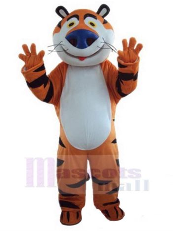 Tiger maskottchen kostüm