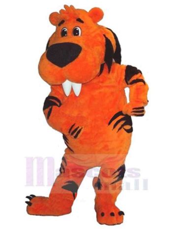 Tiger maskottchen kostüm